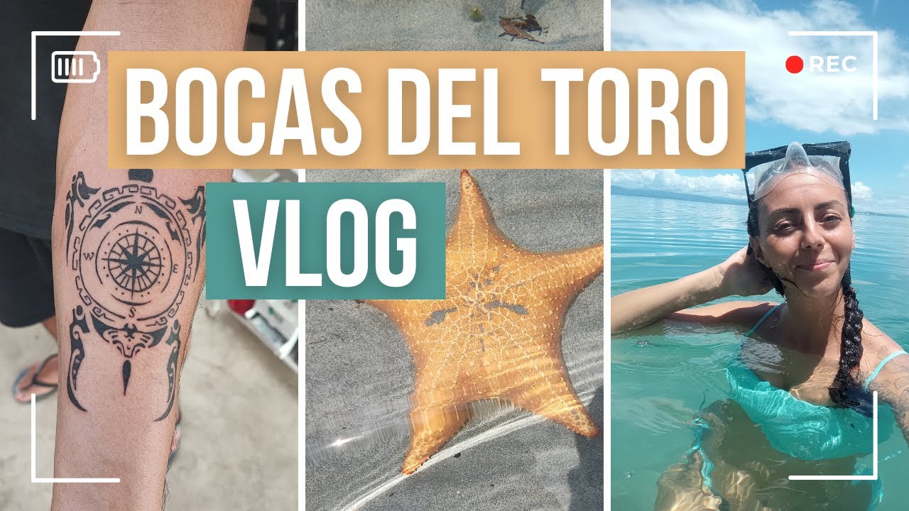 Bocas del Toro Panama Vlog 🌴 Starfish Beach & Red Frog Beach |  Auswandern & Reise Kristina Globally