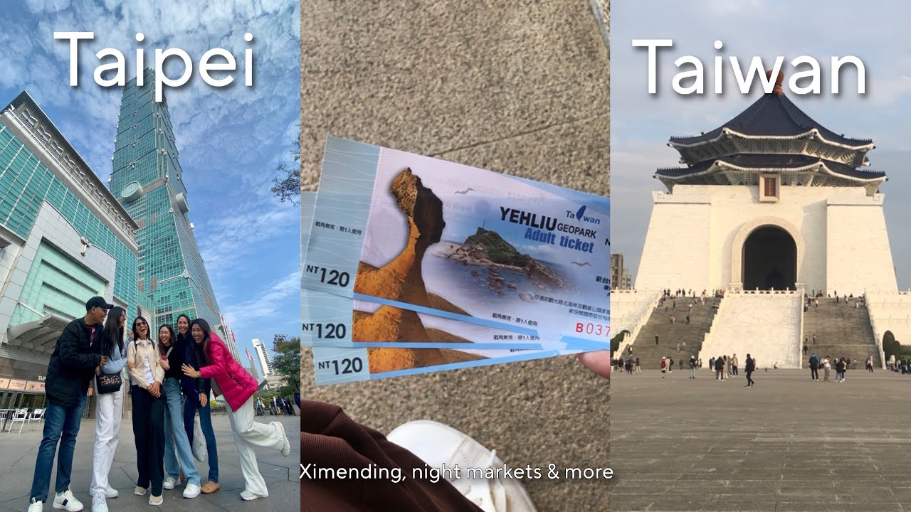 Taiwan vlog 🇹🇼 ximending street, night markets, taipei zoo, etc.