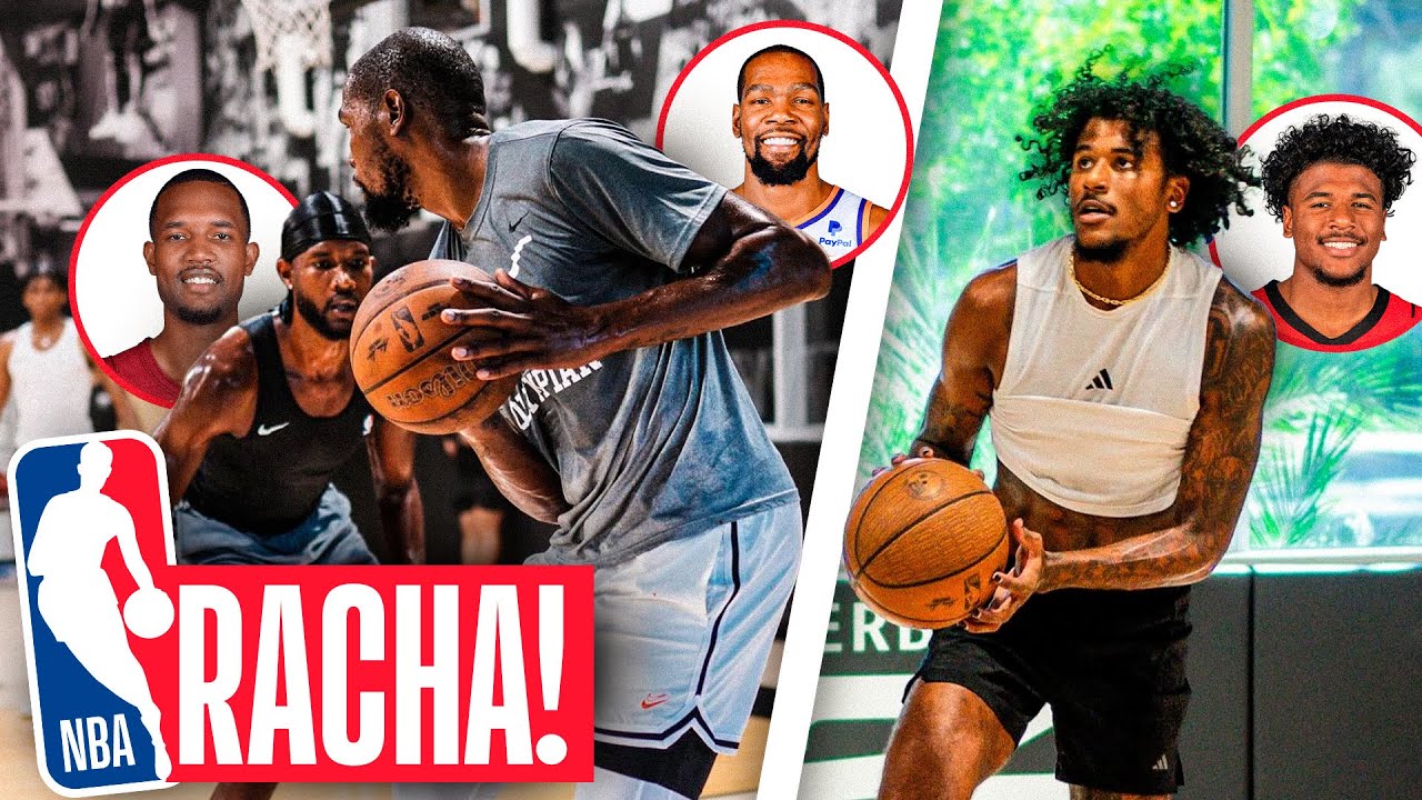 RACHA SECRETO DAS ESTRELAS DA NBA PEGOU FOGO! (React)
