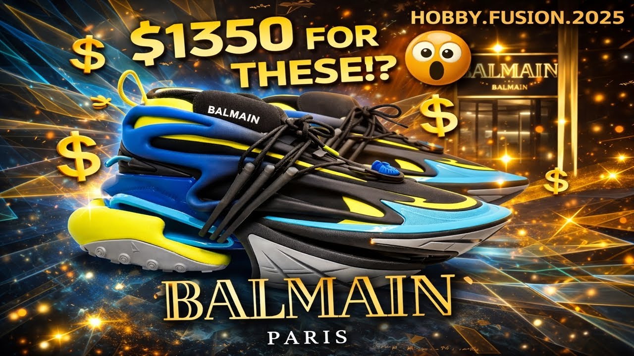 UNVEIL: &ldquo;Balmain&rdquo; Unicorn Sneakers | Paris France Luxury and Stylish shoes | HighEnd Fashion Unboxed