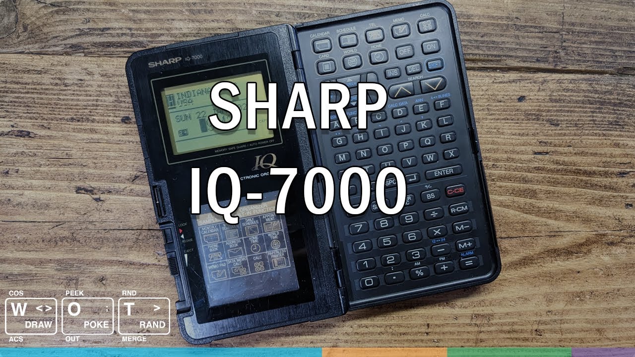 SHARP IQ-7000 PDA