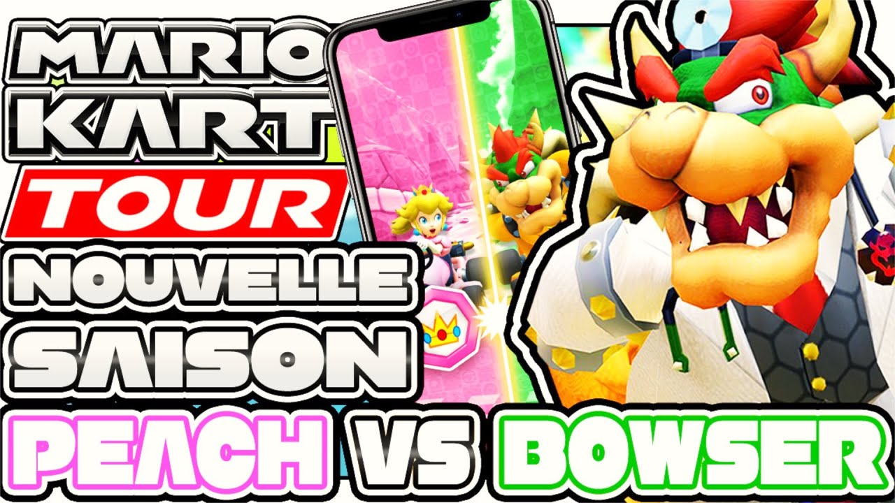 RALLYE EN ÉQUIPE | SAISON PEACH 🆚 BOWSER ❤️‍🔥 | AVEC DR. PEACH🩺 ET DR. BOWSER💊 - MARIO KART TOUR FR