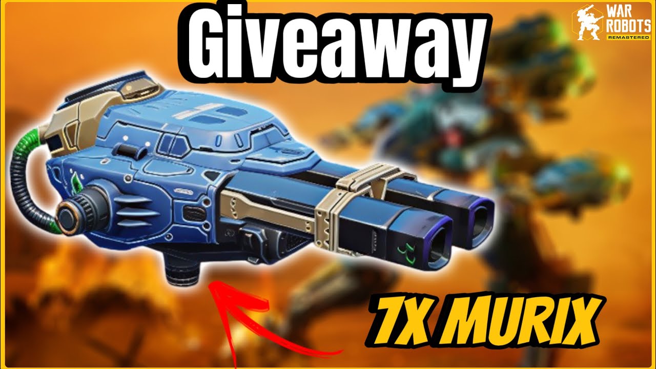 [WR]🎁7x MURIX Giveaway 🔥& Solo vs 3 IronStars Gameplay | War Robots #WRWinMurix