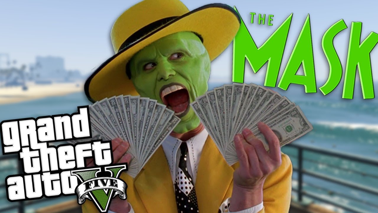 GTA 5 Mods - THE MASK MOD (GTA 5 PC Mods Gameplay)