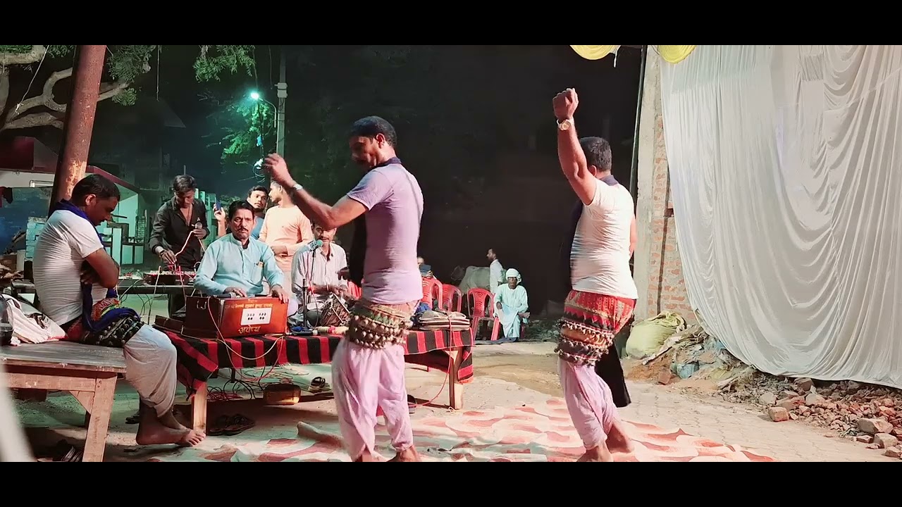 रामदरश पहलवान और नानकून यादव का अवधीनाच
