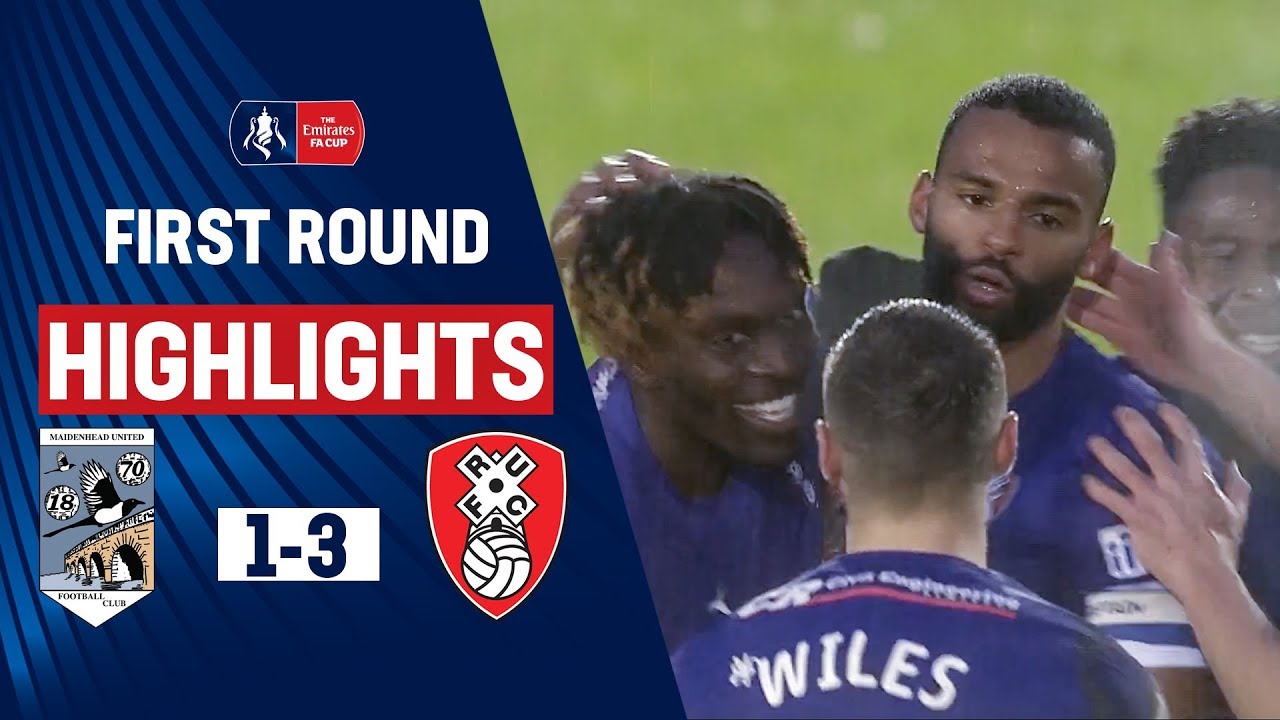 Comeback Win For Rotherham | Maidenhead United 1-3 Rotherham United | Emirates FA Cup 19/20