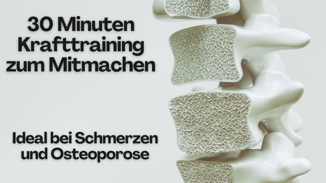 30 Minuten Krafttraining zum Mitmachen bei Osteoporose