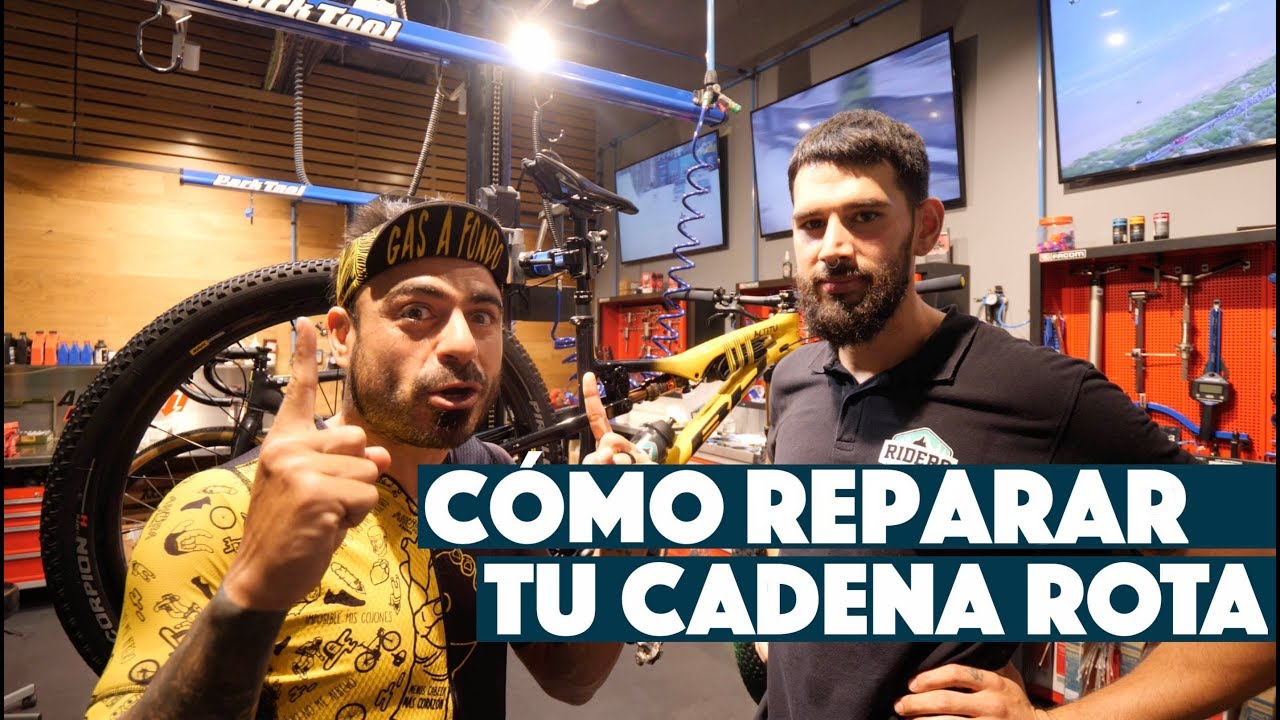 CÓMO REPARAR LA CADENA ROTA DE TU BICI | Valentí Sanjuan