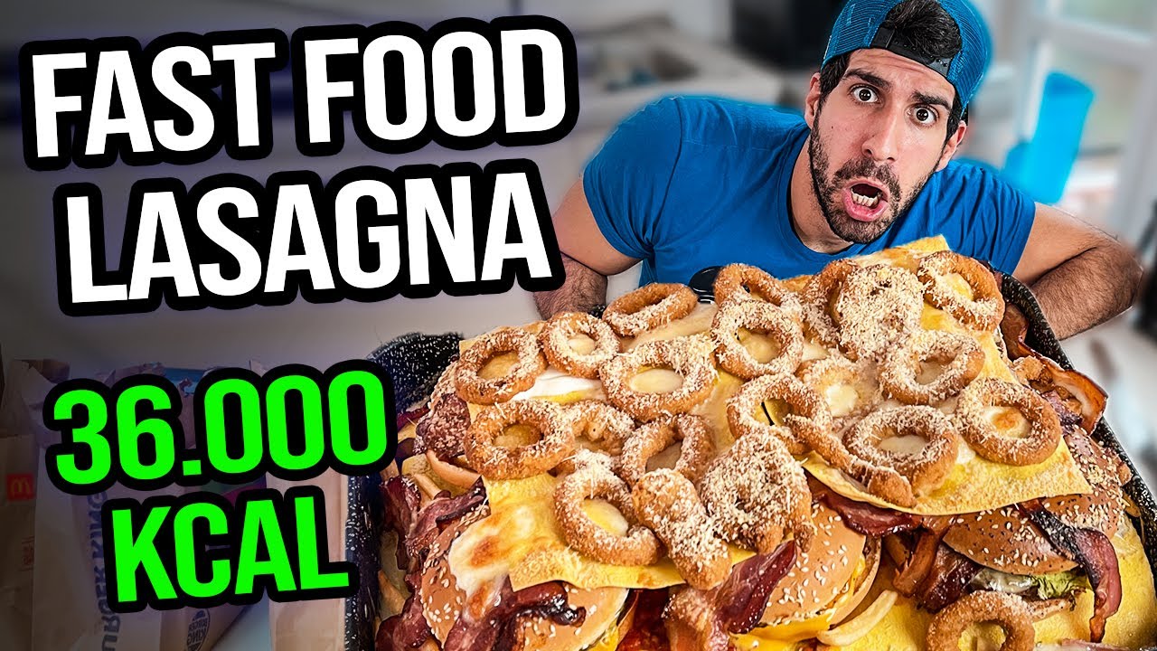 FAST FOOD LASAGNA DA 36 MILA KCAL - FOISMEALTIME #4