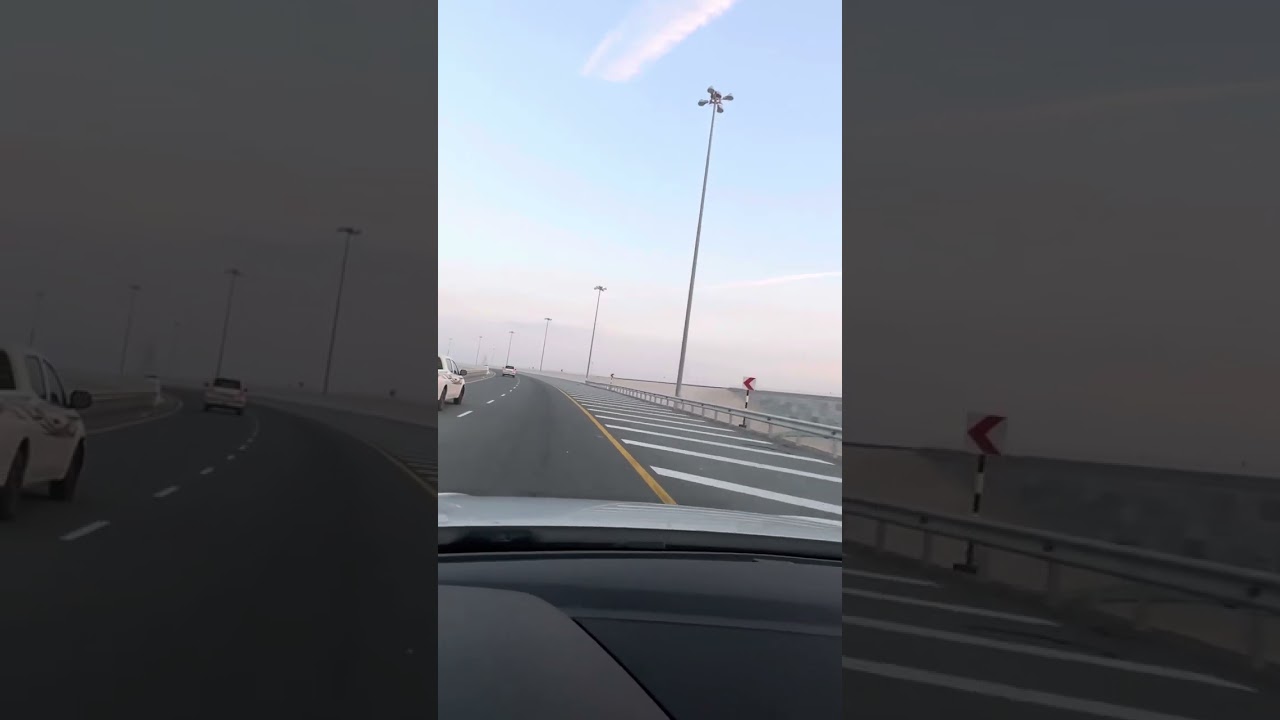 Interchange joining E311 at Khalifa Economic Zone Abu Dhabi (KEZAD) from Al Warqa St towards Dubai