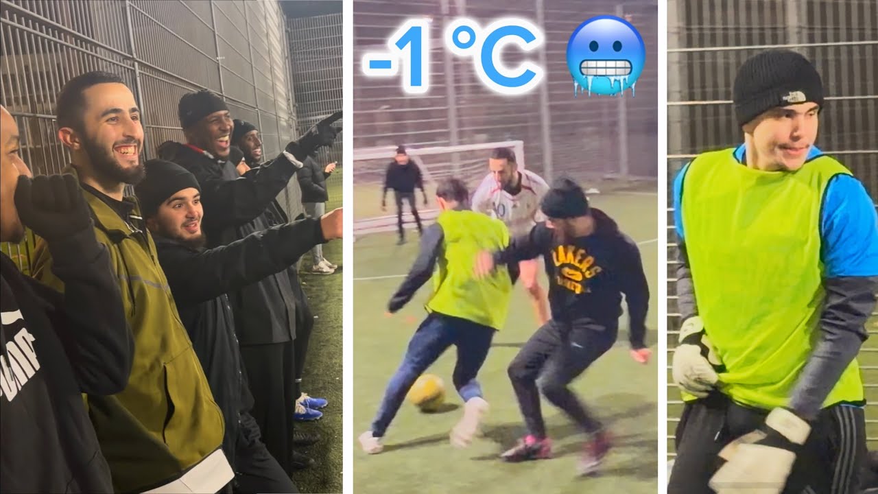 FOOTBALL on a COLD Friday Night | HE BROUGHT A KEEPER?!