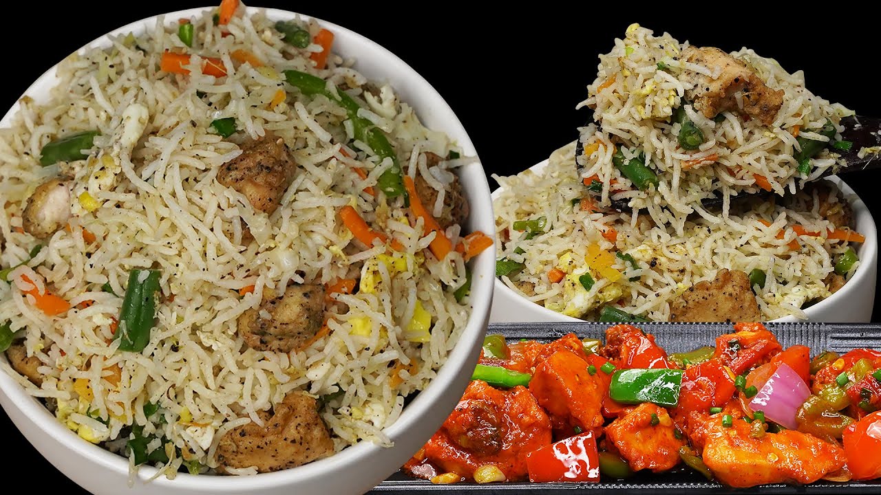 MUST TRY! கண்டிப்பா செய்யவேண்டிய Recipe | Chicken Fried Rice, Chicken Sidedish