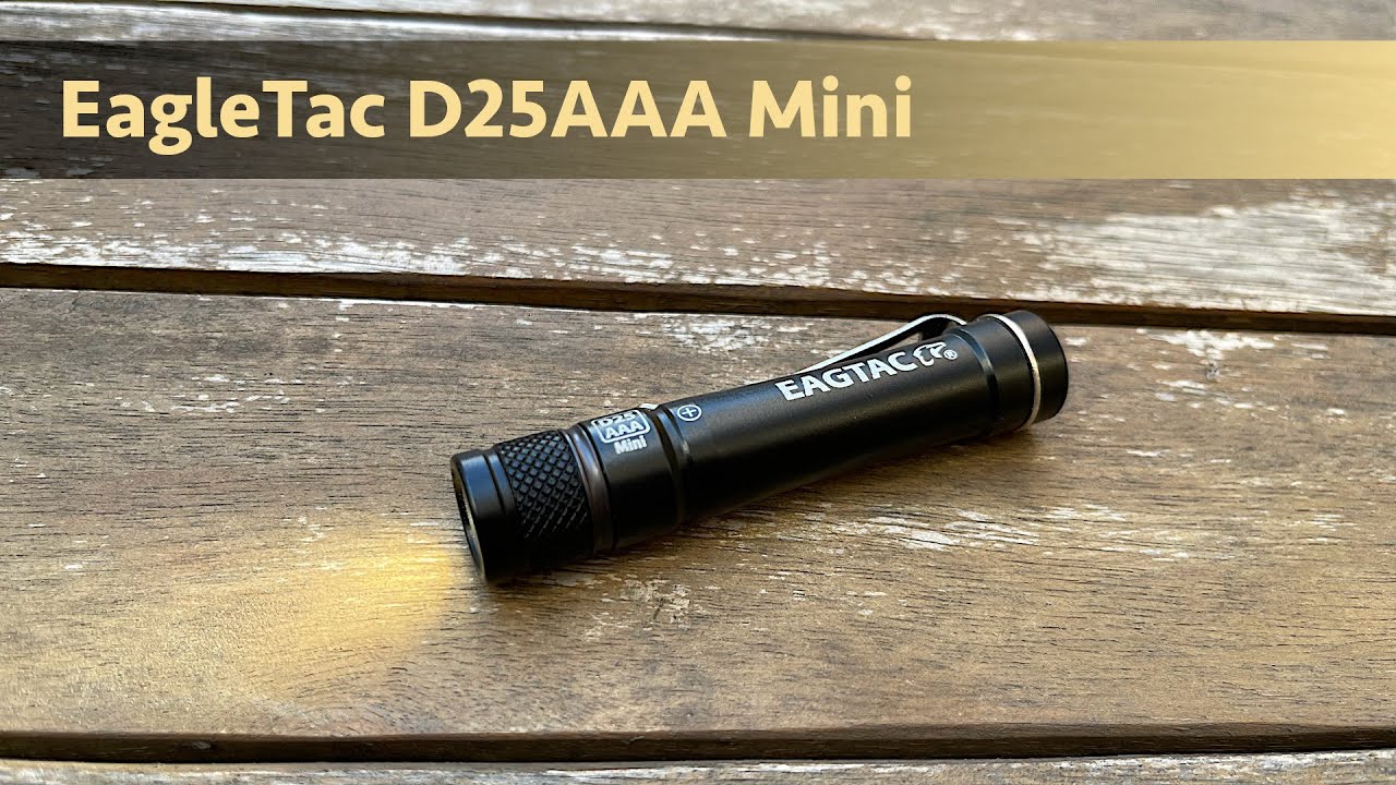 Компактный фонарь EagleTac D25AAA Mini