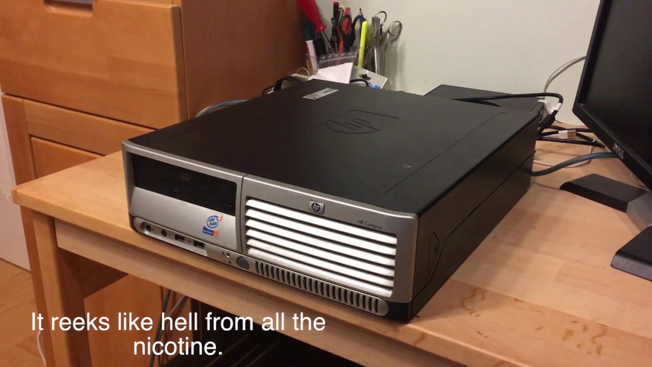 Restoring a smoker's PC