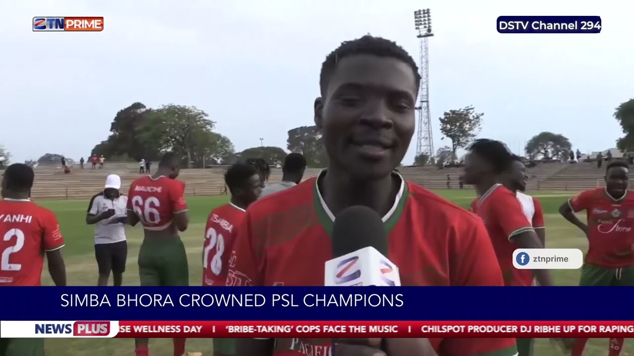Simba Bhora crowned PSL champions. #NewsPlus