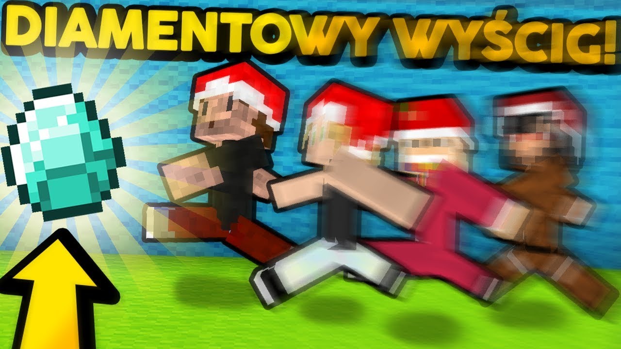 Wyścig po DIAMENTY w MINECRAFT! - Minecraft #SUPERTEAM
