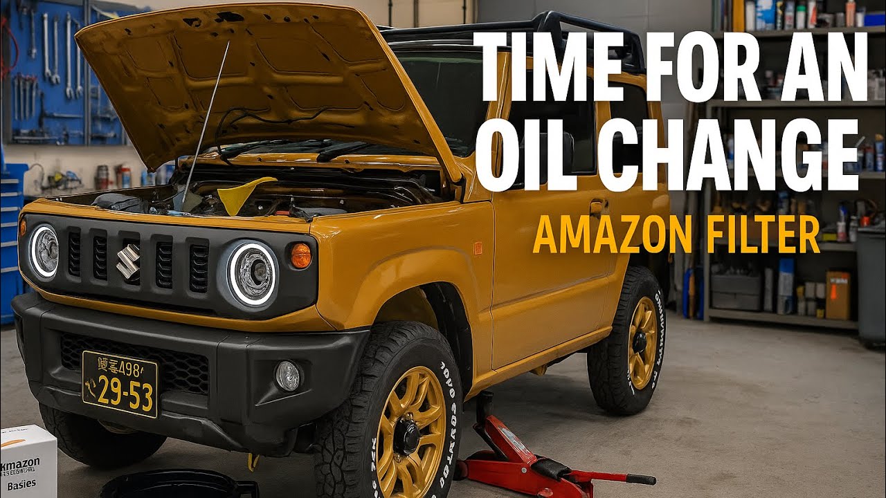 Suzuki Jimny Oil Change! Simple… Right?