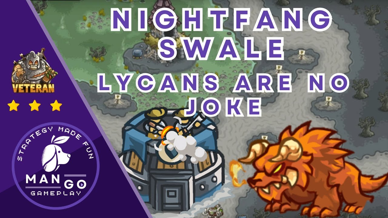 Kingdom Rush Iron Challenge – Nightfang Swale | Best Kingdom Rush Walkthrough