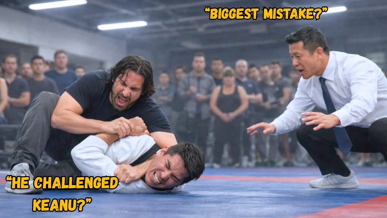 TAEKWONDO CHAMPION CHALLENGED KEANU REEVES — UNAWARE HE WAS FACING A 6-TIME WORLD KARATE CHAMPION..