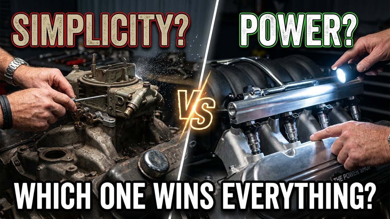 Fuel Injection (EFI) VS Carburetor
