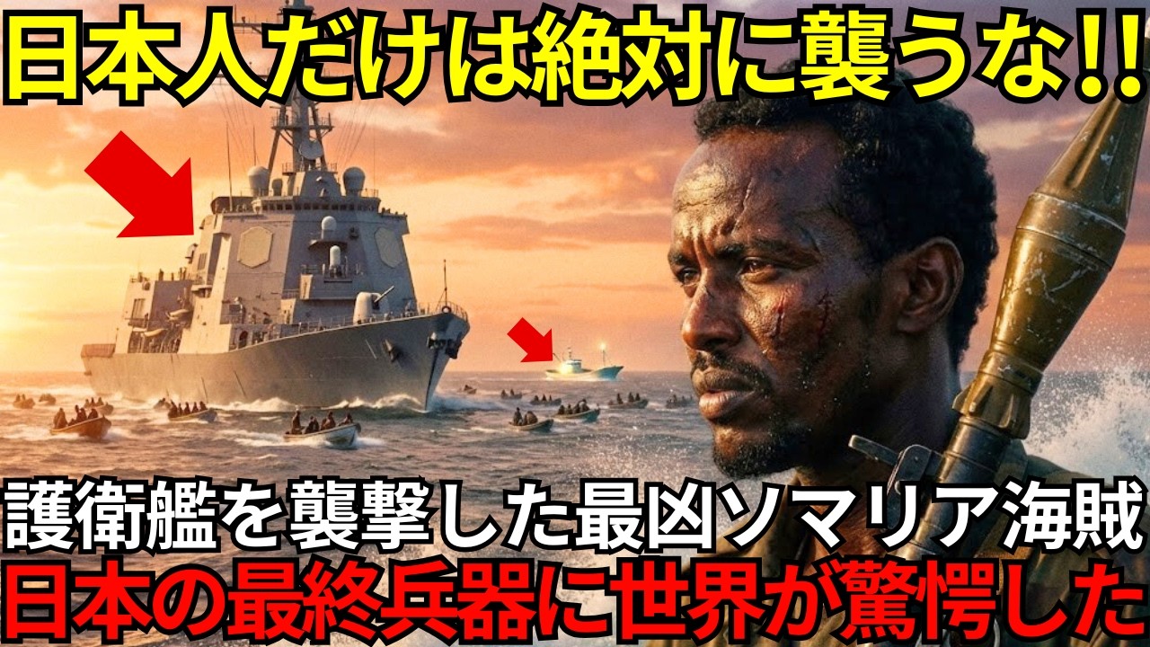 「日本人がまたやりやがった」兵器で武装したソマリア海賊が全滅した理由。海賊たちに語り継がれる禁断の掟の正体に世界が涙した⋯【海外の反応】