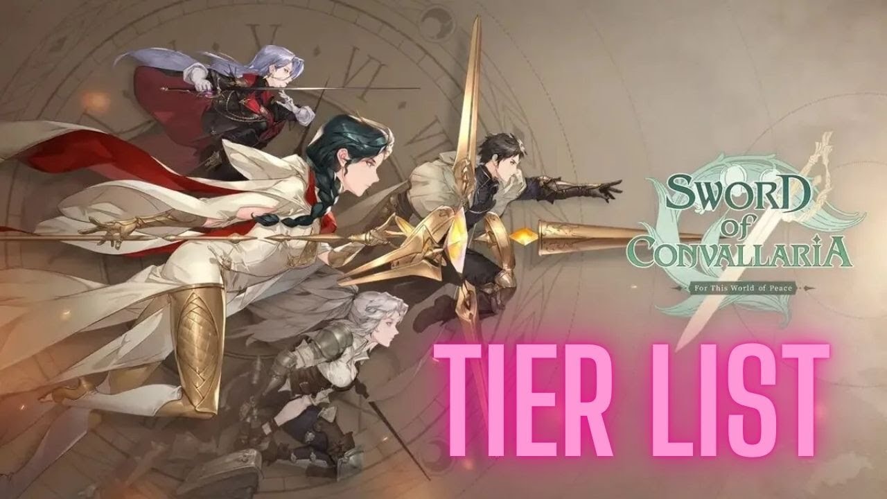 Tier List Sword Of Convallaria hasta la collab de The Witcher