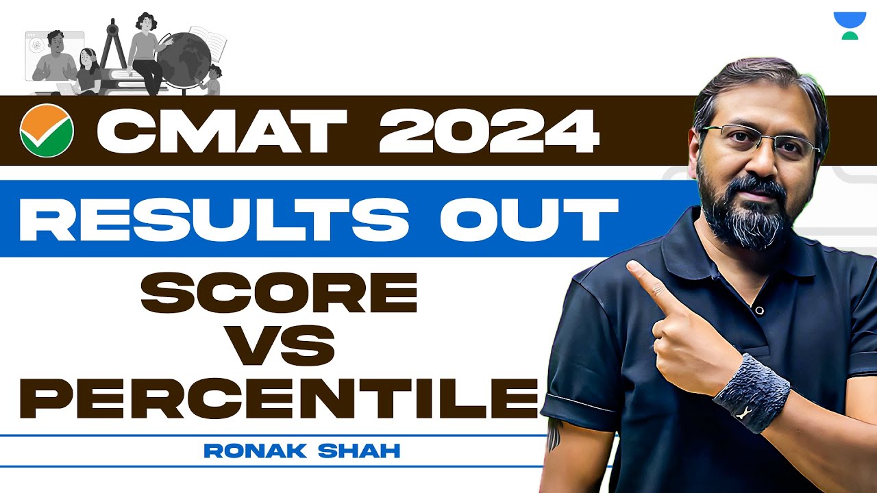 CMAT 2024 Results Out | Score Vs Percentile | Ronak Shah