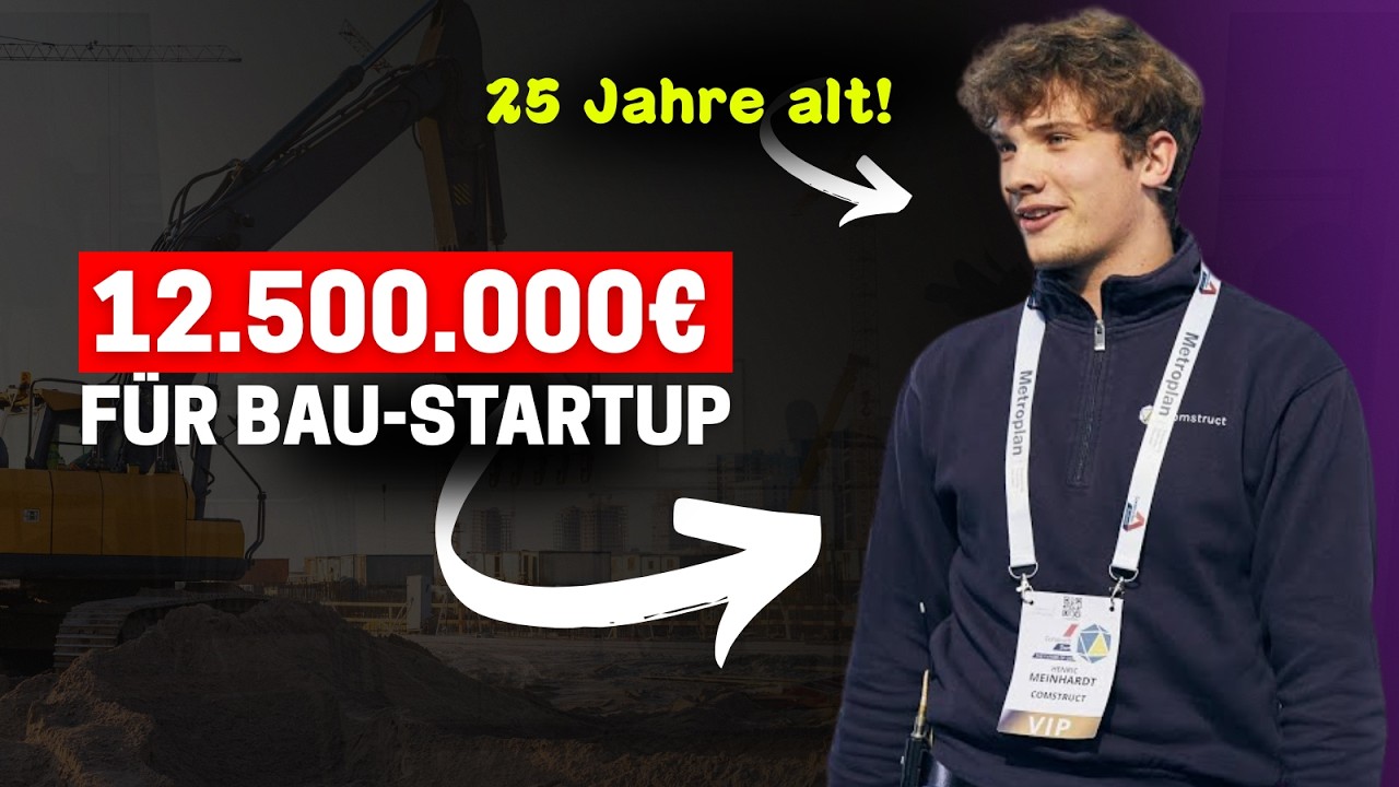 25-j&auml;hriger bekommt 12,5 Millionen von Investoren, um die Baubranche zu digitalisieren