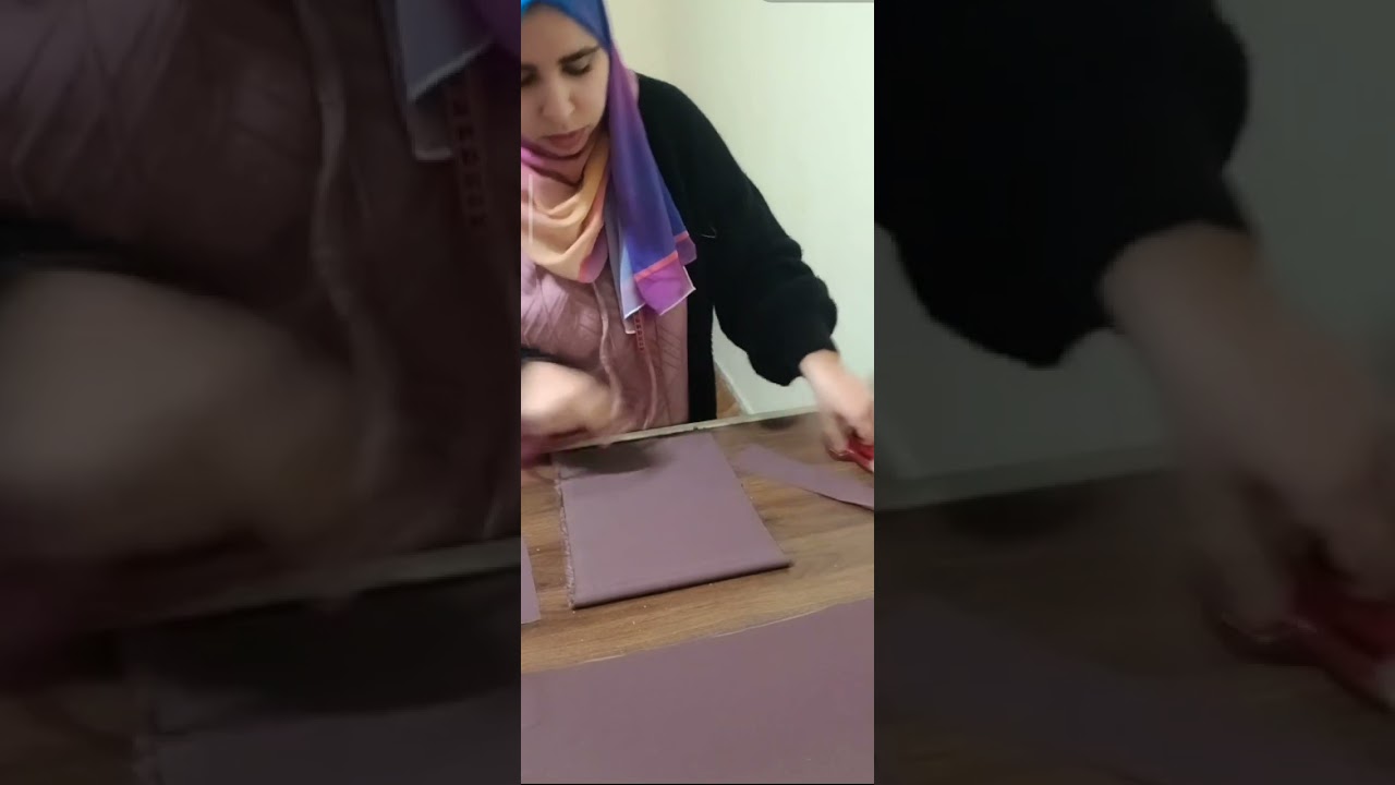 فصالة إسدال الصلاة بالسحاب من الأمام(شكل ثاني)جزء1