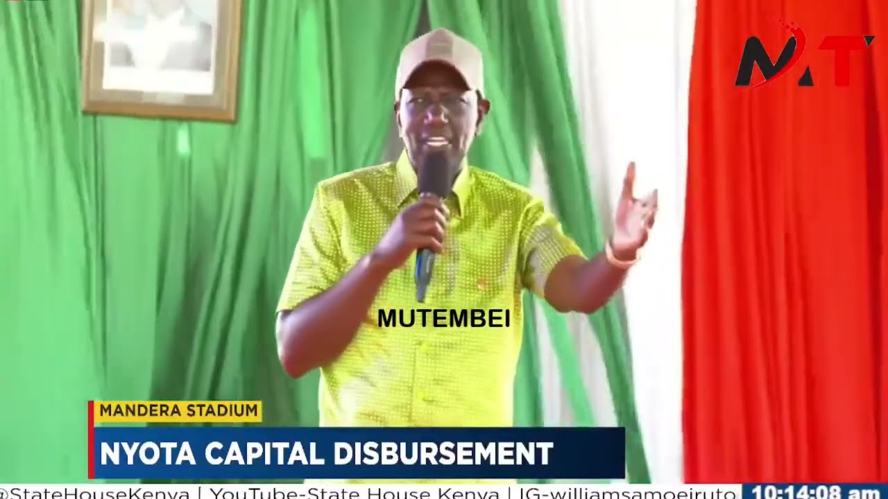 PRES RUTO POWERFUL SPEECH IN MANDERA! LISTEN TO WHAT HE SAID AFTER ODM SAID THEY WANT KINDIKI SEAT!!