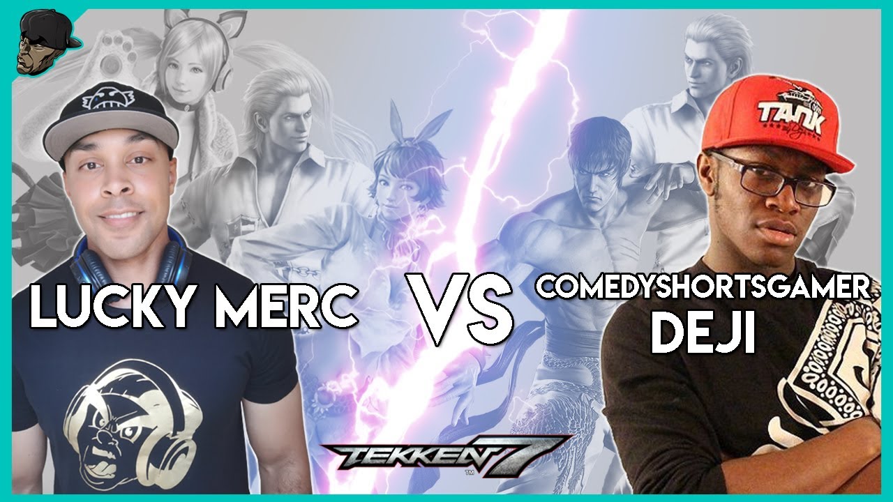 Deji/ComedyGamer (Law/Steve) vs Lucky Merc (Josie/Chloe/Steve) - TEKKEN 7 Online Matches