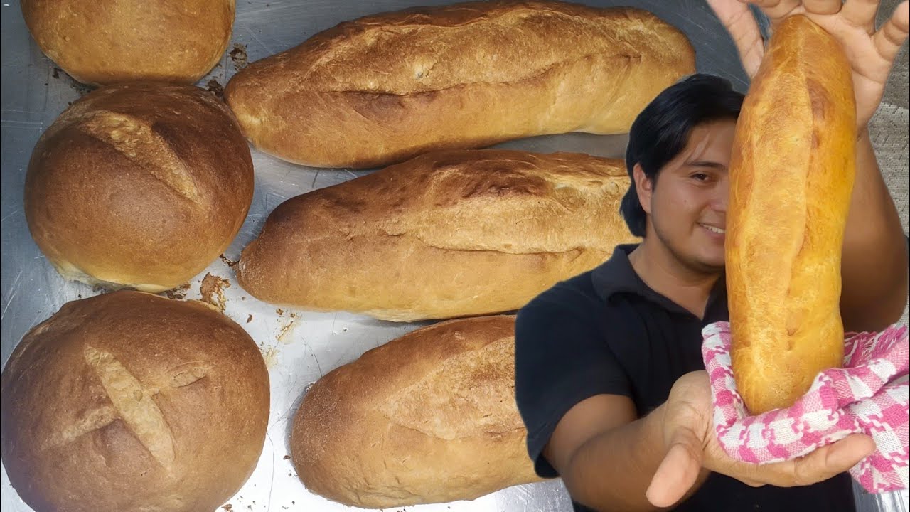 &iexcl;Nunca Pens&eacute; que el Pan de Agua Casero Quedara TAN Delicioso! 😱 | Receta F&aacute;cil