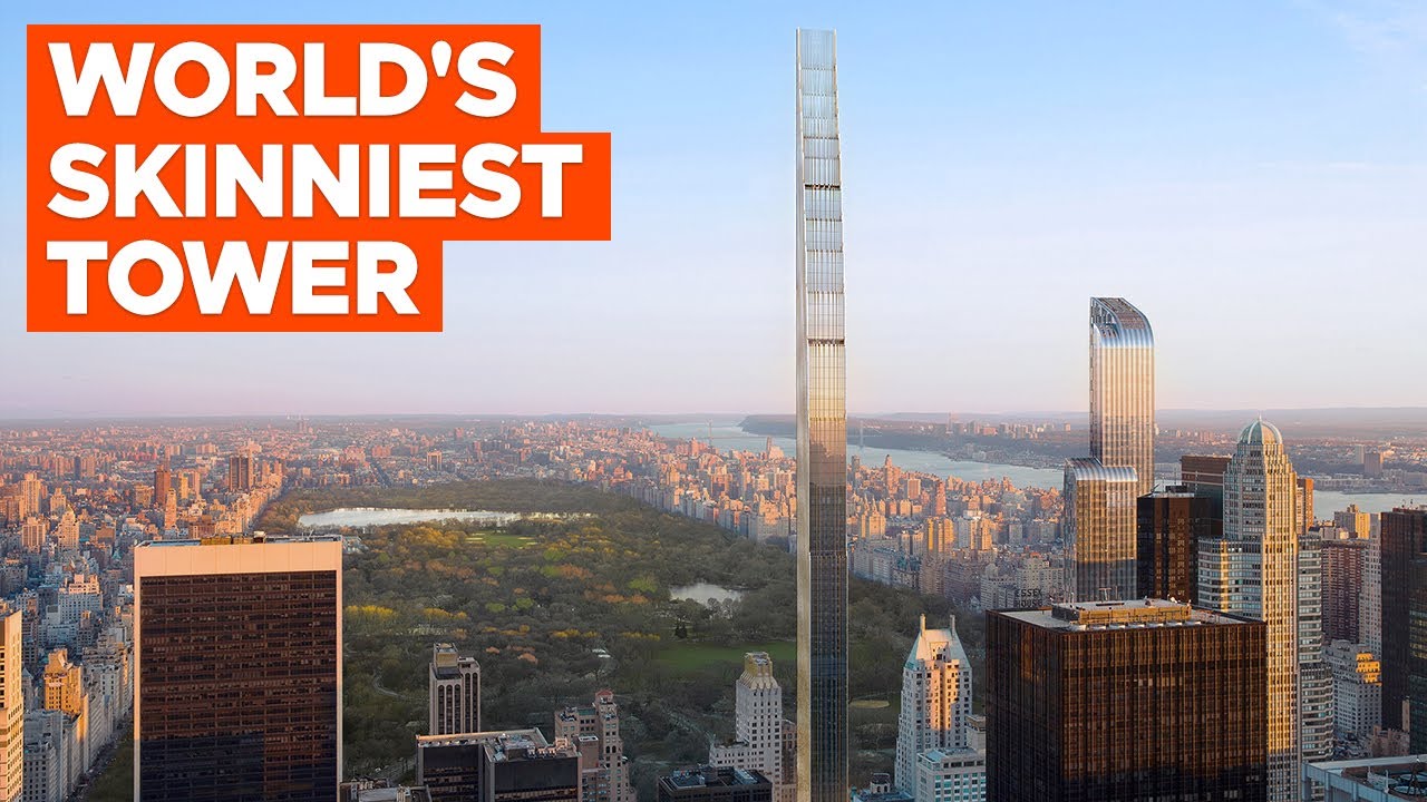 From a Piano Hall to The World's Thinnest Skyscraper!