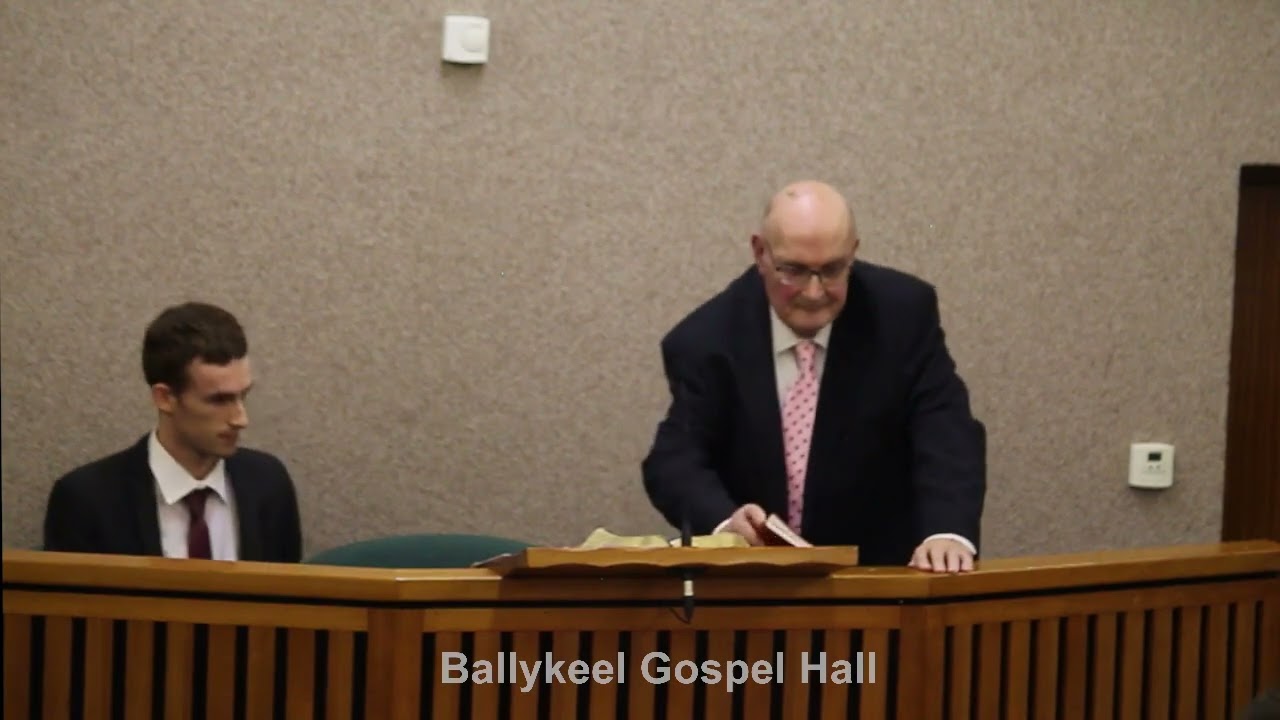 Ballykeel Gospel Hall - Speaker Tom Meekin 15/12/2024