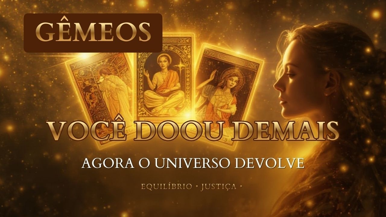 GÊMEOS: O DESEQUILÍBRIO ACABOU! O UNIVERSO TE DEVOLVE O QUE É SEU ♊⚖️
