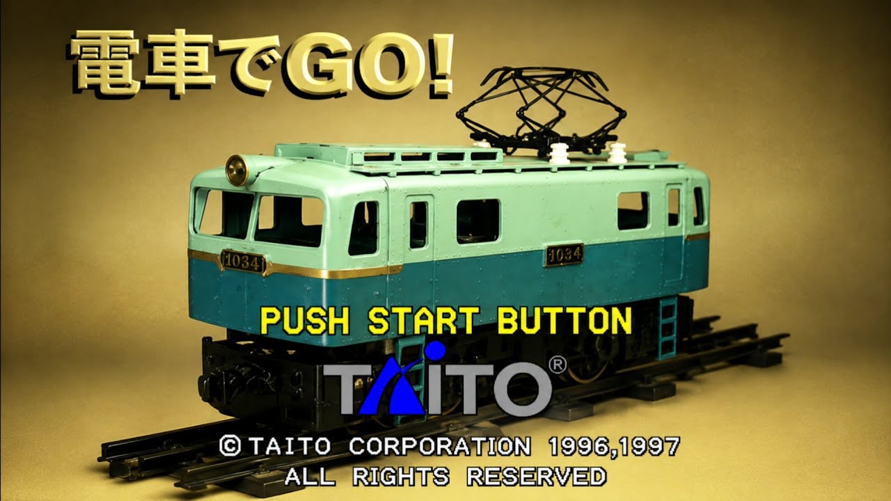 Densha de Go! - PS1 Gameplay