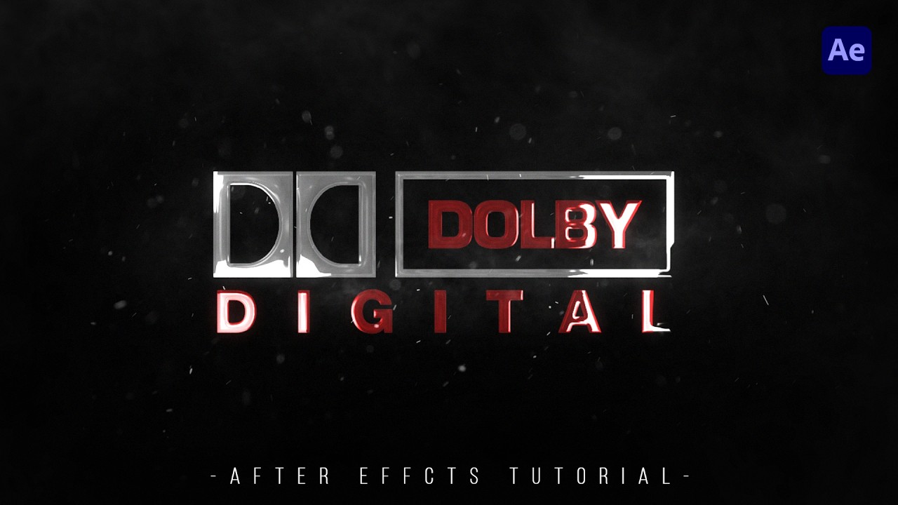 Create Cinematic Glossy Logo Reveal in After Effects 🔥| Logo animation | After Effects Tutorial