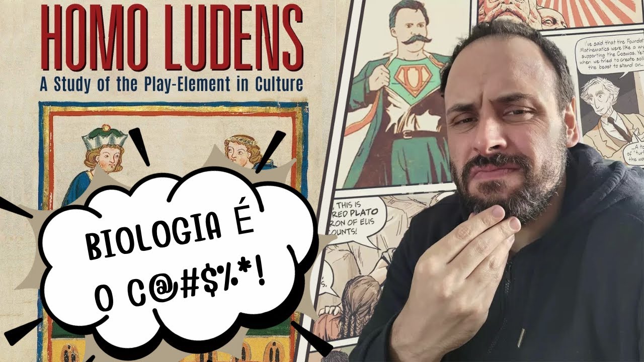 BIOLOGIA MEU OVO, A CULTURA &Eacute; QUEM MANDA! A evolu&ccedil;&atilde;o do&nbsp;Homo&nbsp;Ludens - Quadrinhos na Sarjeta