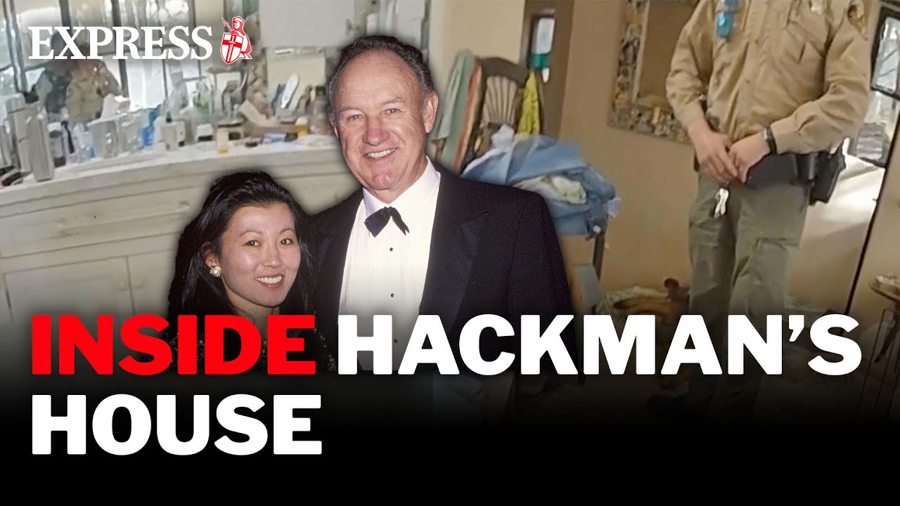 Disturbing bodycam footage shows police finding the bodies of Gene Hackman and his wife
