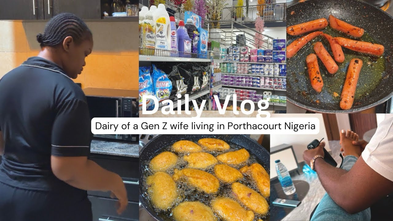 DAILY life  of a GEN Z wife living in PORTHACOURT NIGERIA |SILENT VLOG| COOKING | HOMEBODY #viral 