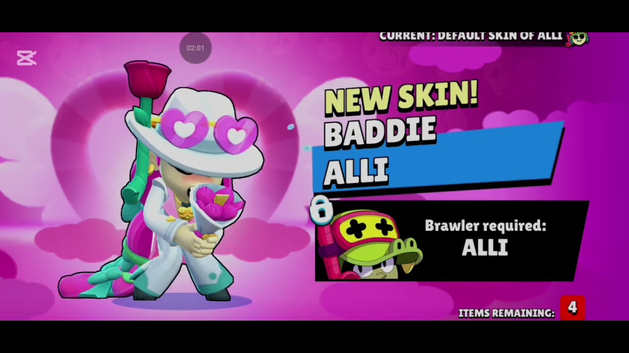 Opening some free gifts from brawl stars including a 300 gem skin for free☠️☠️.