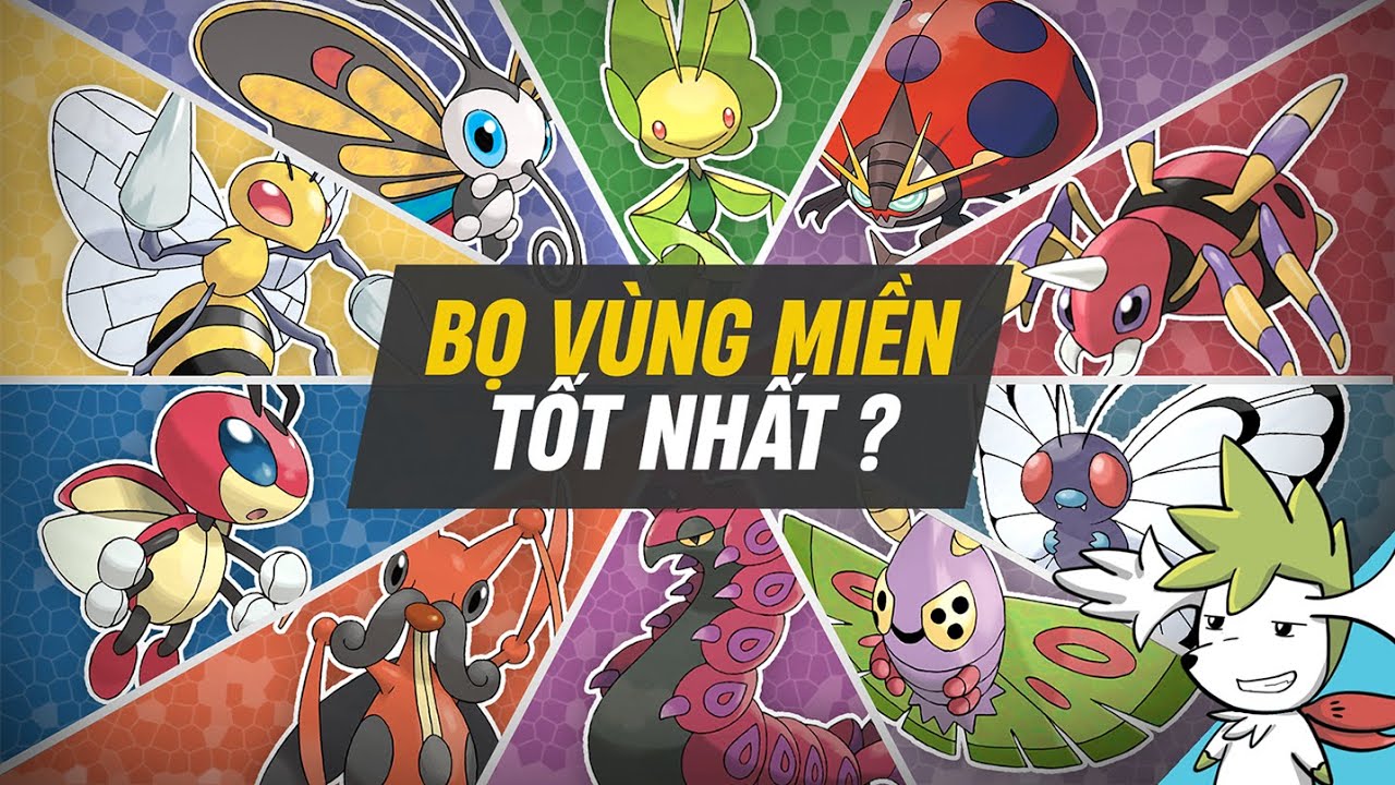 Pokemon Bọ Vùng Miền nào là MẠNH NHẤT ?  | Shaymin Ahhh