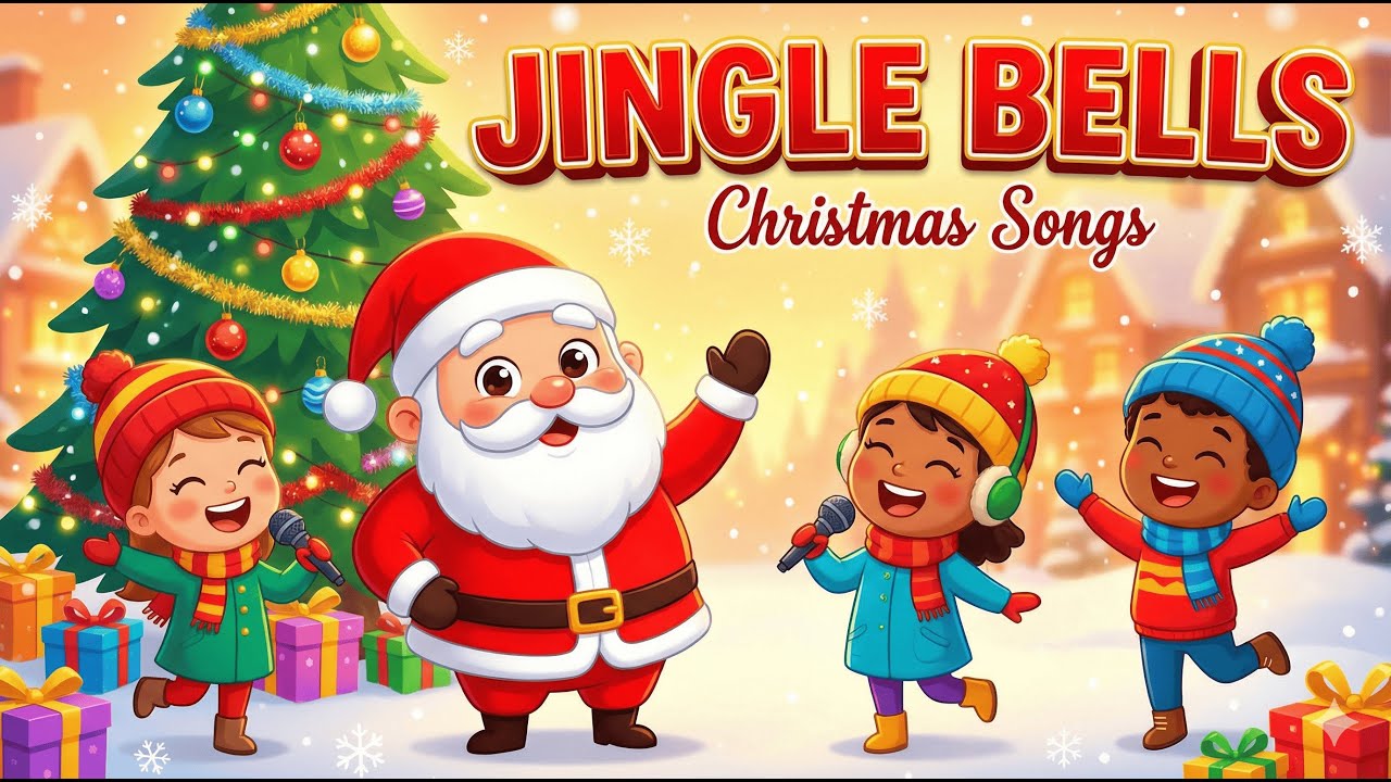 Jingle Bells & Christmas Songs 🎄 | Kids Nursery Rhymes