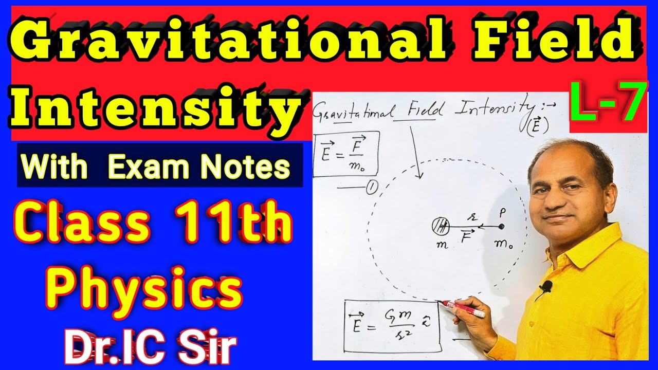 Gravitational Field Intensity Class 11 Physics || Gravitational Field Class 11 Physics || L-9