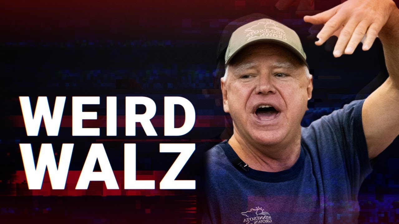 ‘Weird’ Walz’s humiliated by heckling while Trump is cheered by roaring crowds