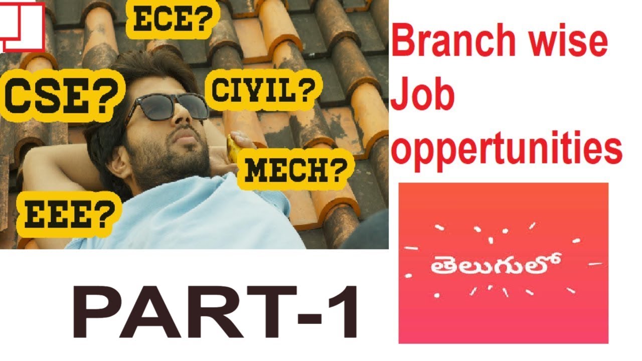 Which Branch is best in Engineering Part-1,  ECE or CSE branches explained in Telugu.