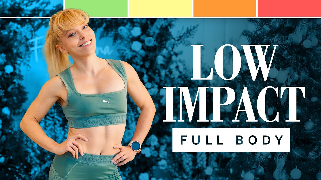 TRENING LOW IMPACT | BEZ SKAKANIA | 40 MIN. FULL BODY | WYZWANIE FIT WIOSNA