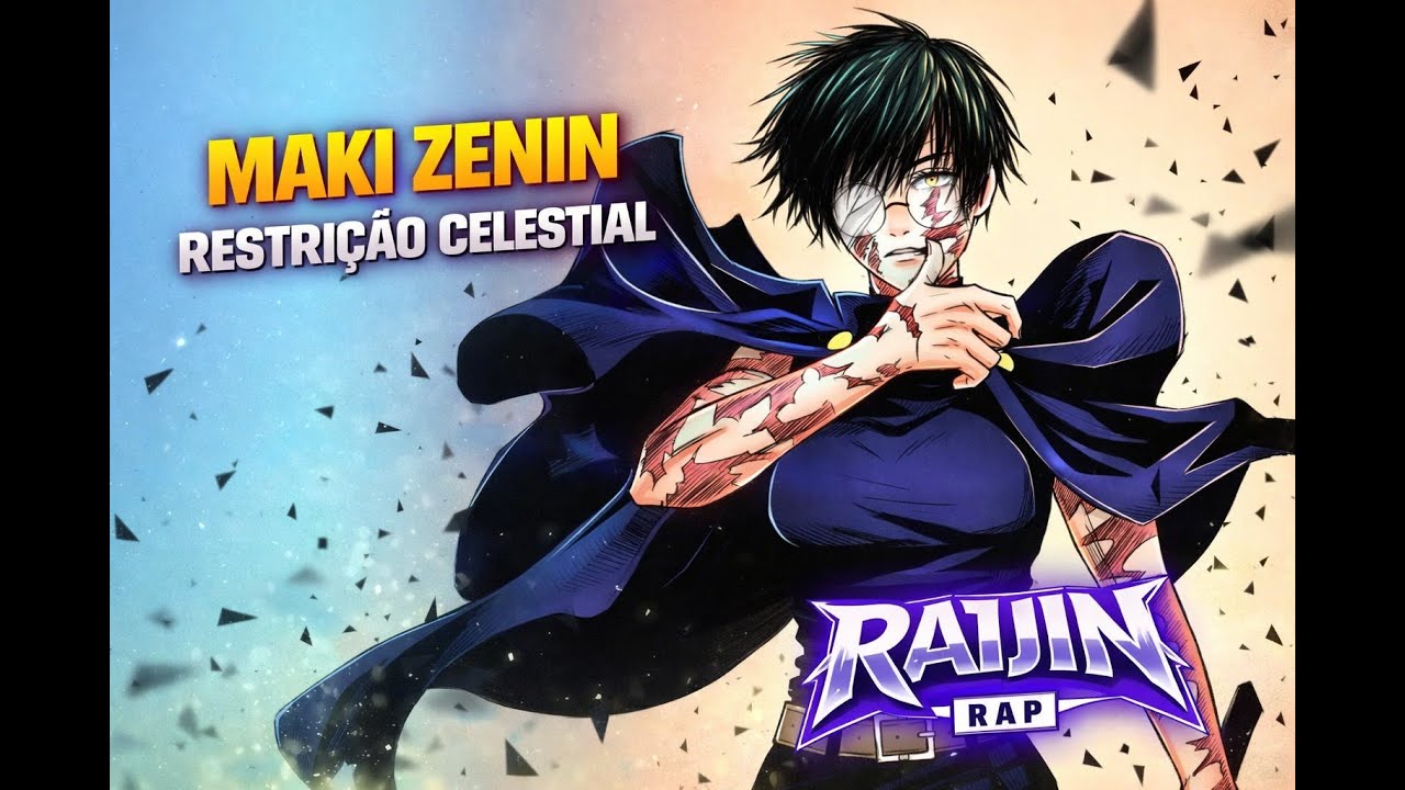 RAP da Maki Zenin - Restrição Celestial (Jujutsu Kaisen) | RAIJIN