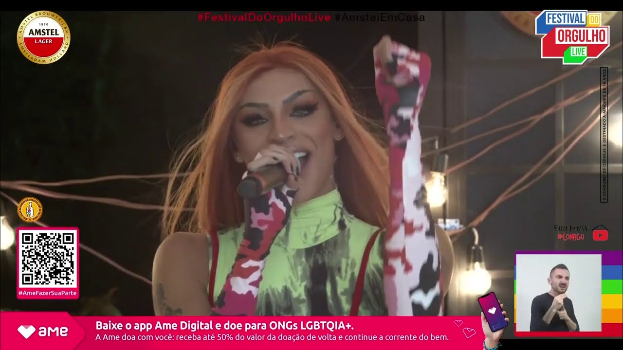 Pabllo Vittar - Rajadão (Ao Vivo no Festival do Orgulho Live)
