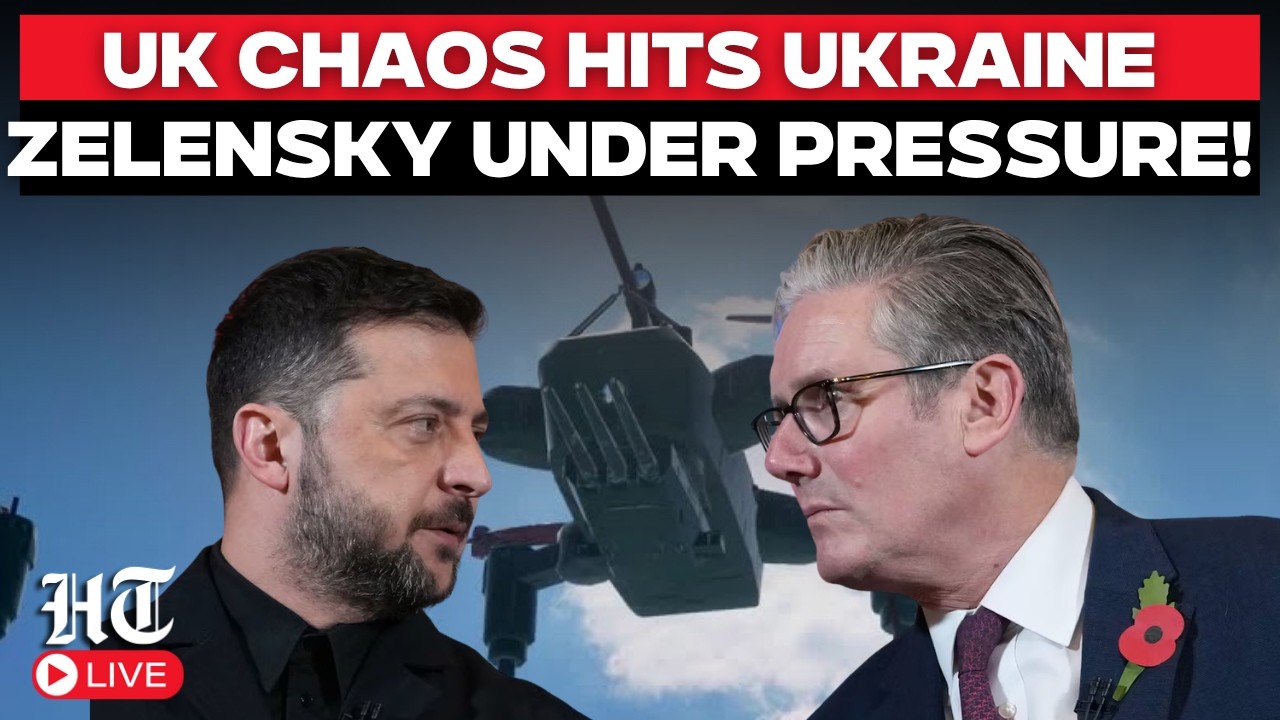 LIVE | UK Crisis Threatens Ukraine's 150,000-Drone Push as Russia Intensifies Attacks | Zelensky